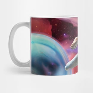 Interstellar Moves outer space fantasy art Mug